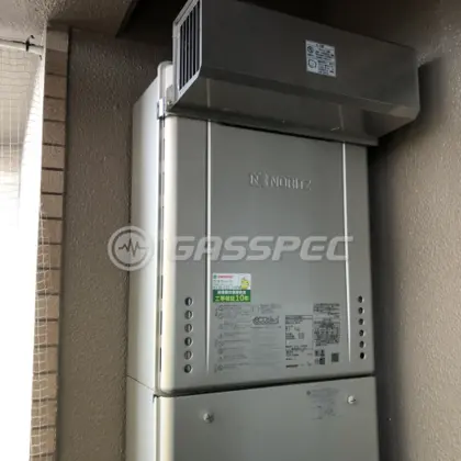 施工後の給湯器（ノーリツ GT-C2462SAWX-2 BL）