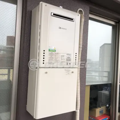 施工後の給湯器（ノーリツ GT-2460SAWX-2 BL）