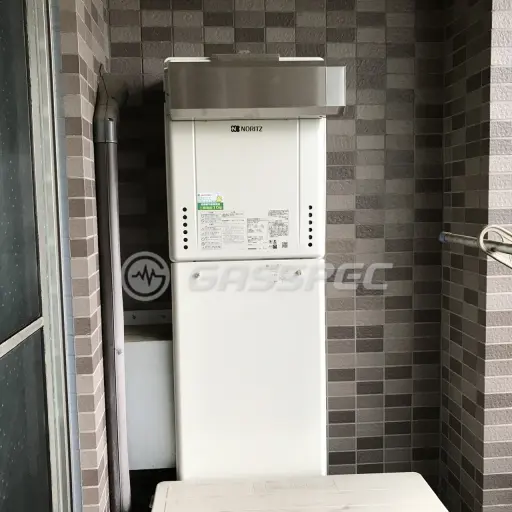 交換後の給湯器（ノーリツ GT-2460SAWX-2 BL）