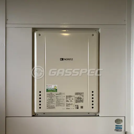 交換後の給湯器（ノーリツ GT-2460SAWX-H-2 BL）