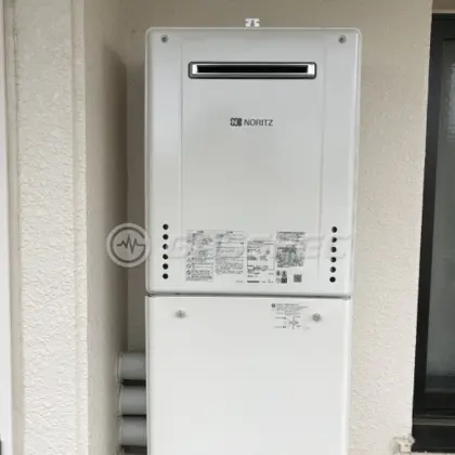 施工後の給湯器（ノーリツ GT-2460AWX-2 BL）