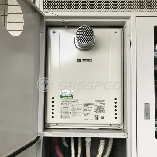 交換後の給湯器（ノーリツ GT-2460SAWX-T-2 BL）