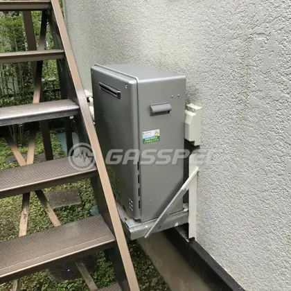 施工後の給湯器（ノーリツ GT-C2062SARX-2 BL）