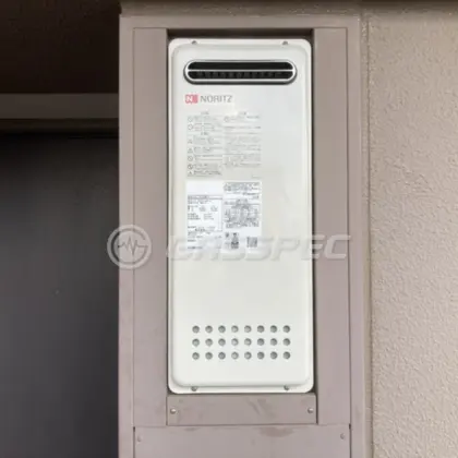 施工後の給湯器（ノーリツ GT-1653SAWX-4 BL）