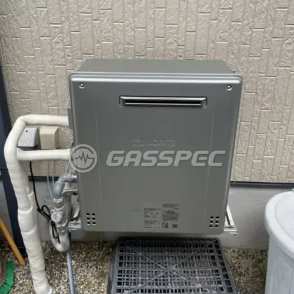 施工後の給湯器（ノーリツ GT-C2462ARX-2 BL）