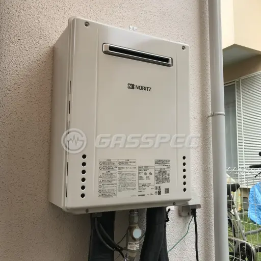 交換後の給湯器（ノーリツ GT-2460SAWX-2 BL）
