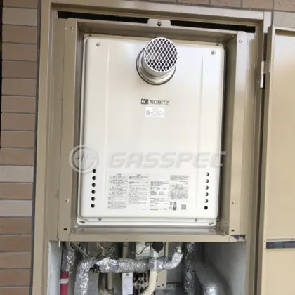施工後の給湯器（ノーリツ GT-2060SAWX-T-2 BL）