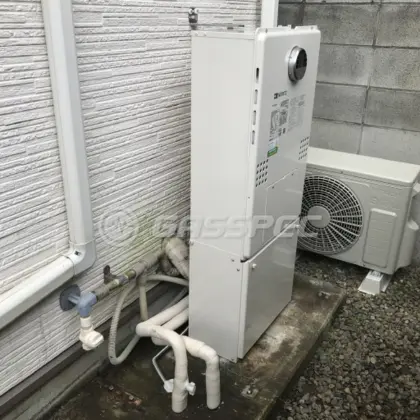 施工後の暖房熱源機（ノーリツ GTH-C2460AW3H-1 BL）