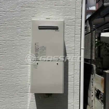 施工後の給湯器（リンナイ RUF-A2405SAW(B)）