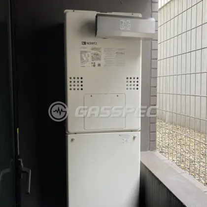 施工後の暖房熱源機（ノーリツ GTH-C2460AW3H-1 BL）