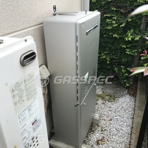 交換後の給湯器（ノーリツ GT-C2462SAWX-2 BL）