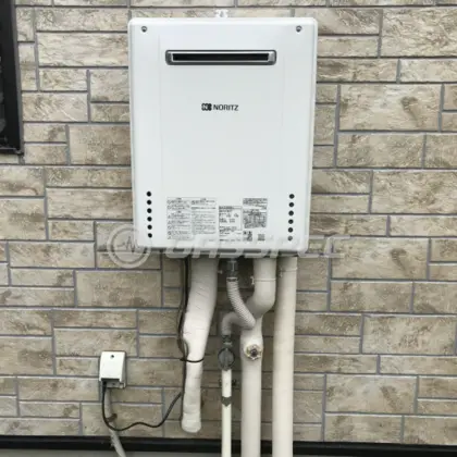 施工後の給湯器（ノーリツ GT-2060SAWX-2 BL）