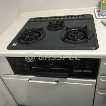 施工前のビルトインガスコンロ（T32A61）