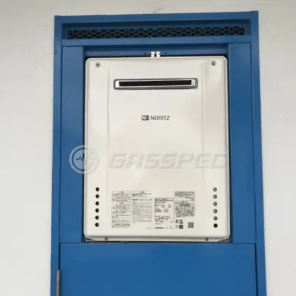 施工後の給湯器（ノーリツ GT-1660SAWX-2 BL）