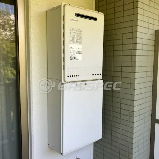 交換前の給湯器（ノーリツ GT-2428AWX）