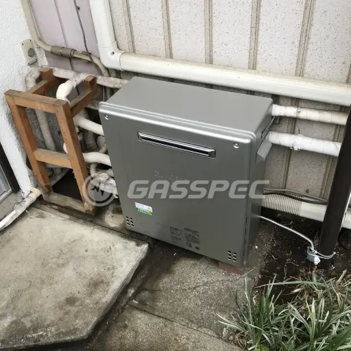 交換後の給湯器（ノーリツ GT-C2462ARX-2 BL）
