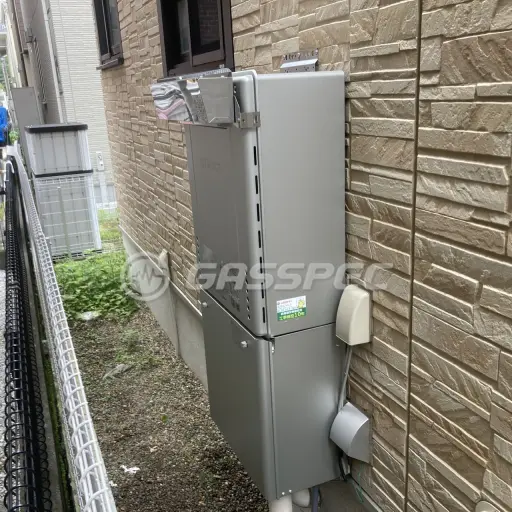交換後の給湯器（ノーリツ GT-C2462SAWX-2 BL）