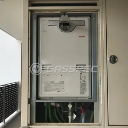 施工後の暖房熱源機（リンナイ RUFH-A2400SAA2-3）