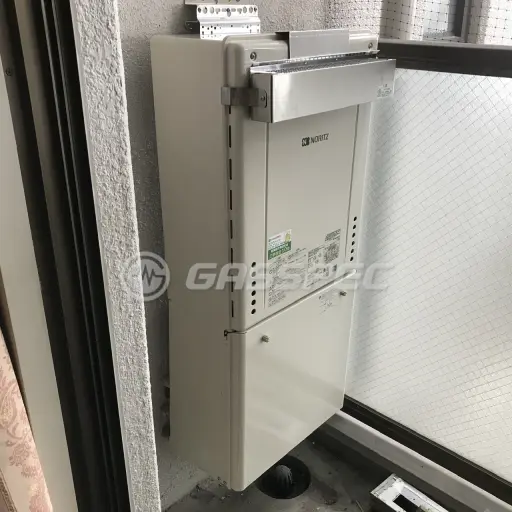 交換後の給湯器（ノーリツ GT-1660SAWX-2 BL）