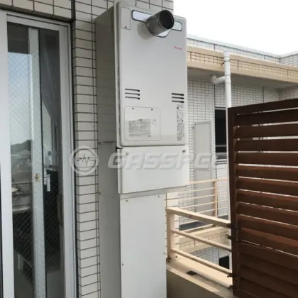 施工後の暖房熱源機（リンナイ RUFH-A2400SAT2-3）