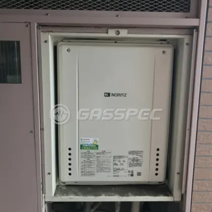 施工後の給湯器（ノーリツ GT-2460SAWX-TB-2 BL）