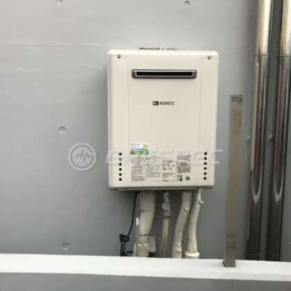 施工後の給湯器（ノーリツ GT-2060SAWX-2 BL）