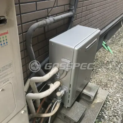 施工後の給湯器（ノーリツ GT-C2462SARX-2 BL）