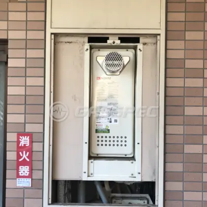 施工後の給湯器（ノーリツ GT-2053SAWX-T-4 BL）