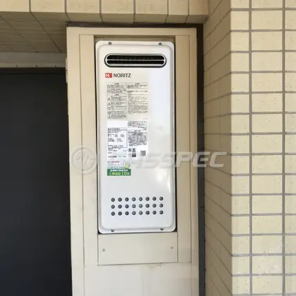 施工後の給湯器（ノーリツ GT-2053SAWX-4 BL）