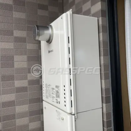 施工後の給湯器（ノーリツ GT-2060SAWX-T-2 BL）