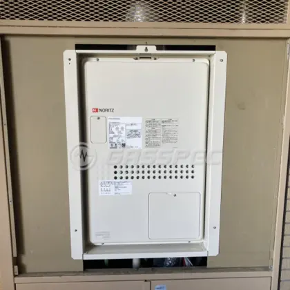 施工後の暖房熱源機（ノーリツ GTH-2444AWX3H-H-1 BL）