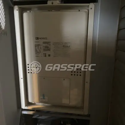 施工後の暖房熱源機（ノーリツ GTH-CP2460AW3H-H-1 BL）