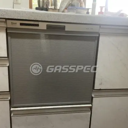 施工後のビルトイン食洗機（リンナイ RSW-404A-SV）