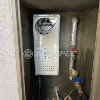 施工後の給湯器（ノーリツ GT-1653SAWX-T-4 BL）