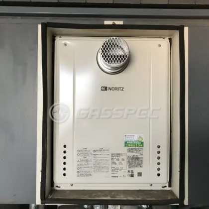 施工後の給湯器（ノーリツ GT-2060SAWX-T-2 BL）