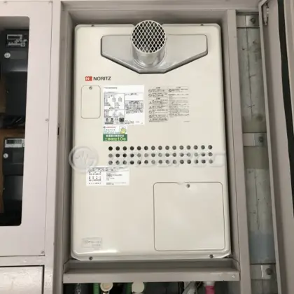 施工後の暖房熱源機（ノーリツ GTH-2444AWX3H-T-1 BL）