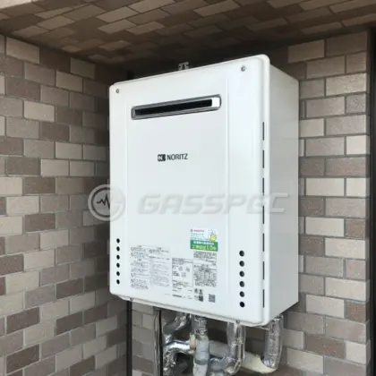 施工後の給湯器（ノーリツ GT-2060SAWX-2 BL）