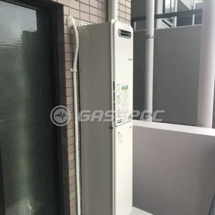 施工後の給湯器（リンナイ RUF-SA1615SAW）