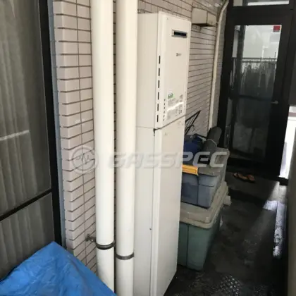 施工後の給湯器（ノーリツ GT-2460SAWX-2 BL）