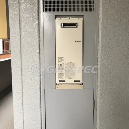 施工後の給湯器（リンナイ RUF-SA1615SAW）