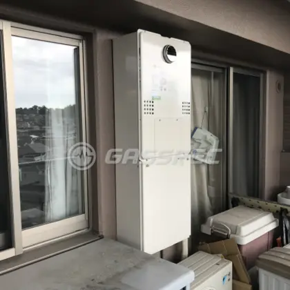 施工後の暖房熱源機（ノーリツ GTH-C2460AW3H-1 BL）