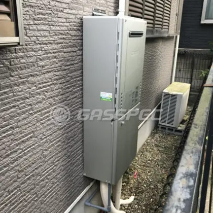 施工後の給湯器（ノーリツ GT-C2462SAWX-2 BL）