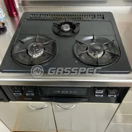 施工前のビルトインガスコンロ（DG3295NQ1）