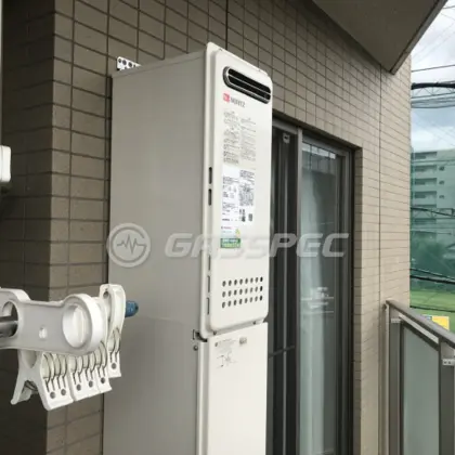 施工後の給湯器（ノーリツ GT-2053AWX-4 BL）
