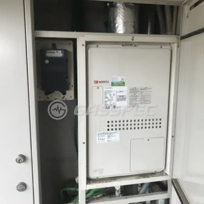 施工後の暖房熱源機（ノーリツ GTH-2444AWX3H-H-1 BL）