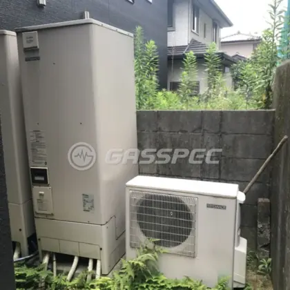 施工前のエコキュート