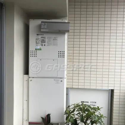 施工後の暖房熱源機（ノーリツ GTH-C2460AW3H-1 BL）