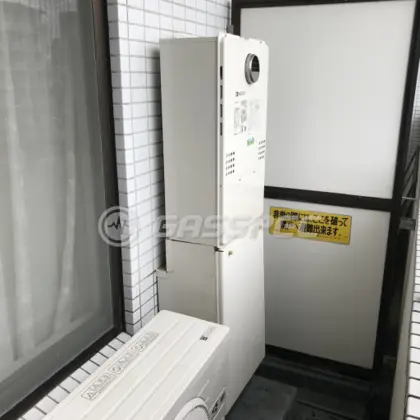 施工後の暖房熱源機（ノーリツ GTH-C2460AW3H-1 BL）