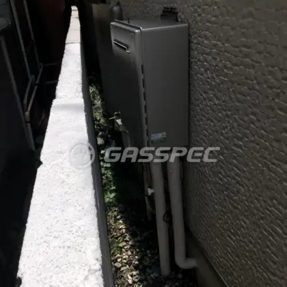 施工後の給湯器（ノーリツ GT-C2462SAWX-2 BL）