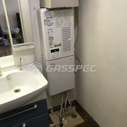 施工後の給湯器（リンナイ RUX-V1615SWFA(A)-E）